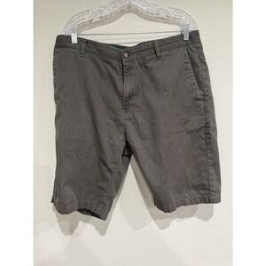 Volcom Shorts Mens 36 Gray Stone Surf Skateboard Skater Casual Walk Beach Bro